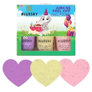 BLUESKY Kit para Niños Airkiss - Colección Huevitos de Codorniz Peel Off
