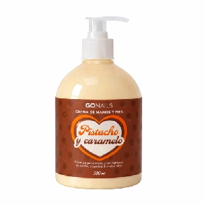 GO NAILS Crema de manos y pies Pistacho Caramelo - 500 ml